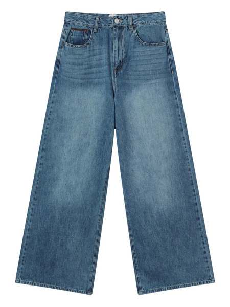  B+ab Logo-patch Jeans - Blue 