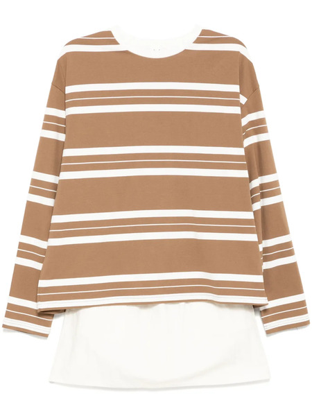  B+ab Matching Two-piece Set - Brown 