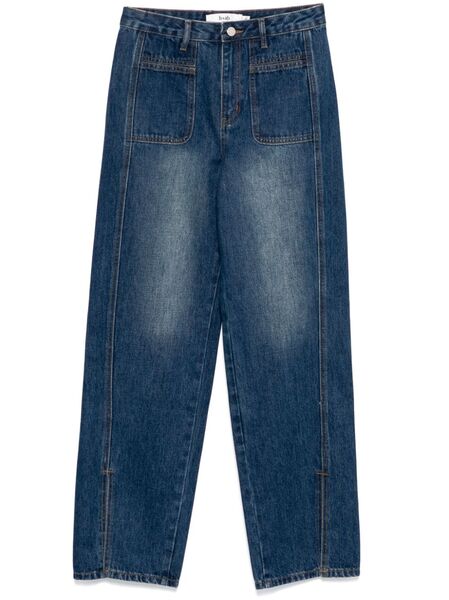  B+ab Panelled Jeans - Blue 