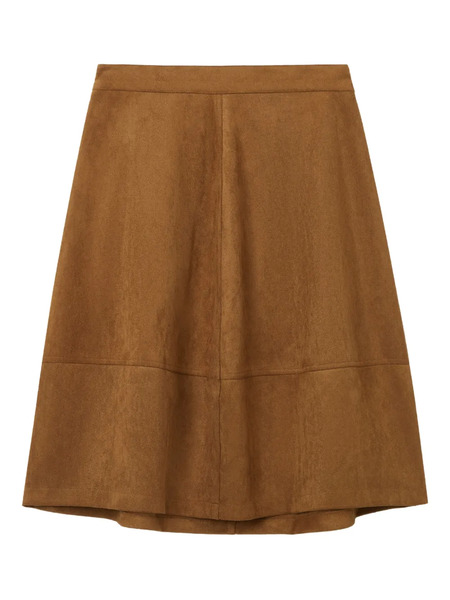  B+ab Panelled Midi Skirt - Brown 