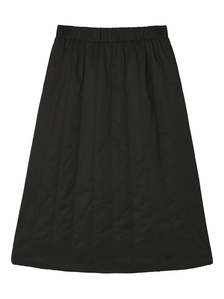  B+ab Quilted Midi Skirt - Black 