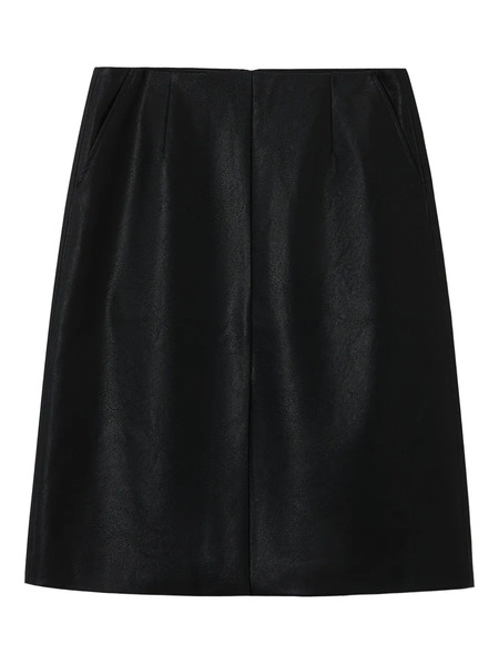  B+ab Side-pockets Midi Skirt - Black 