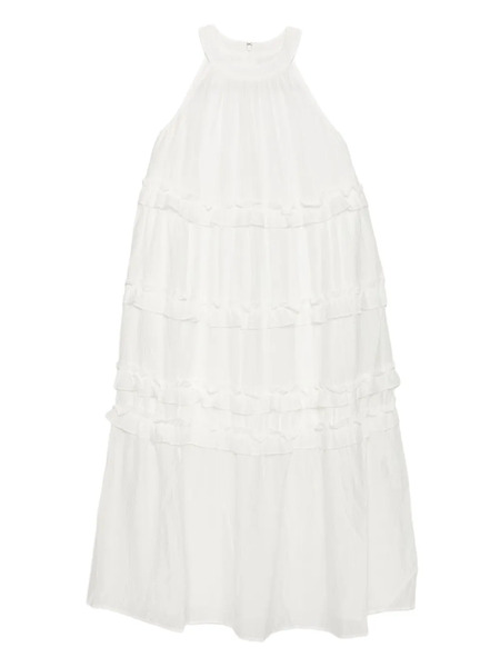  B+ab Sleeveless Dress - White 