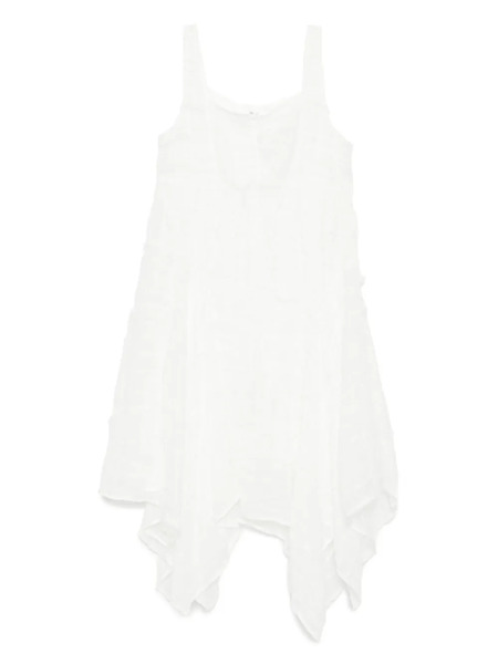  B+ab Square Neck Dress - White 