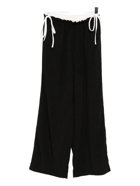  B+ab Wide-leg Trousers - Black 