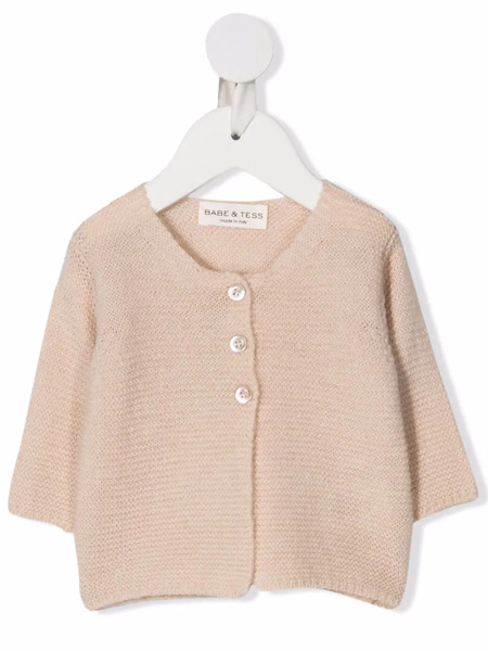  Babe And Tess Knitted Cardigan - Neutrals 