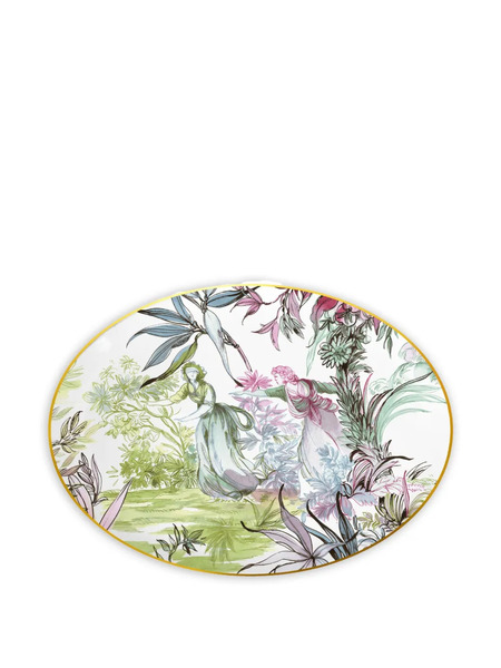  Baci Milano Firenze Platter - White 