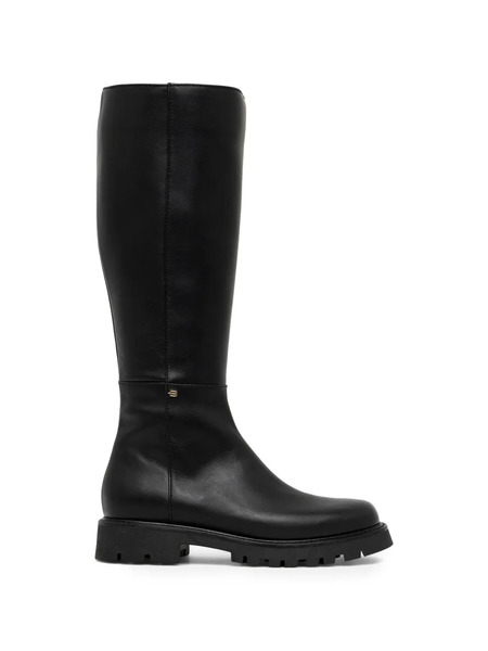  Baldinini Leather Knee-high Boots - Black 