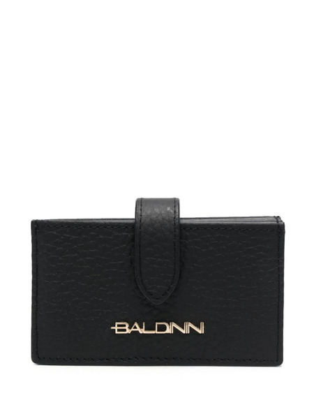  Baldinini Logo-plaque Leather Wallet - Black 