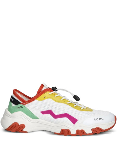 Baldinini Multi-panelled Sneakers - White 