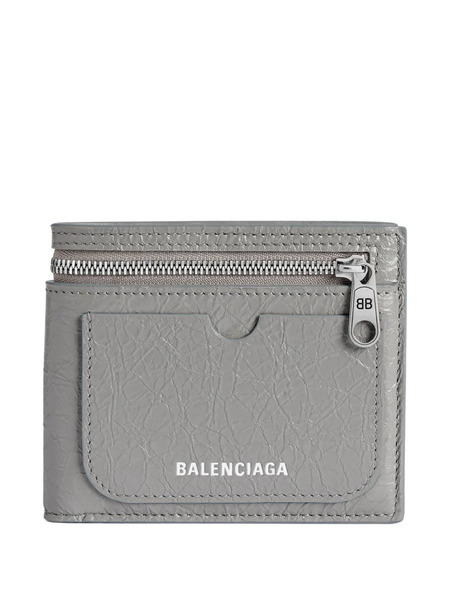  Balenciaga Bi-fold Wallet - Grey 