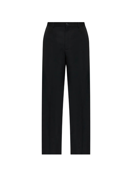  Balenciaga Button Fastening Trousers - Black 