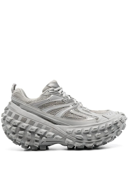  Balenciaga Chunky-sole Mesh-panel Sneakers - Grey 