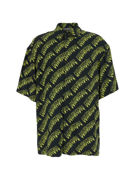  Balenciaga Creeper Shirt - Black 
