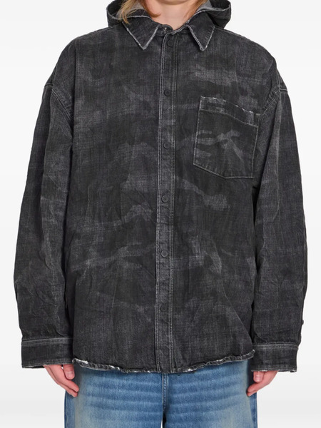  Balenciaga Denim Jacket - Black 