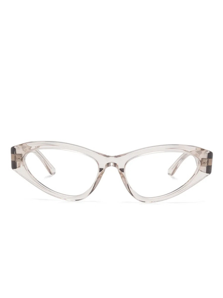  Balenciaga Eyewear Rectangle-frame Glasses - White 