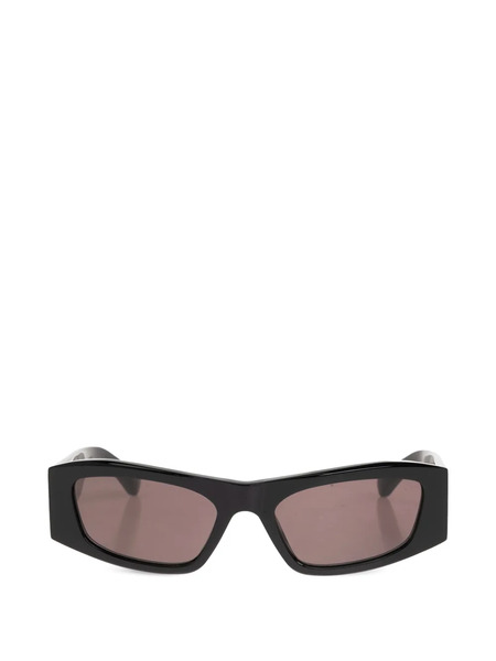  Balenciaga Eyewear Rectangle-frame Sunglasses - Black 
