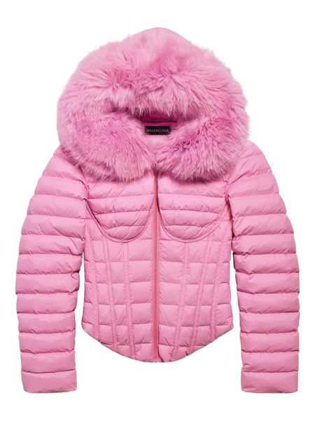  Balenciaga Hooded Jacket - Pink 
