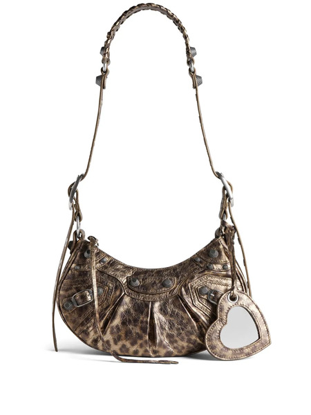  Balenciaga Le Cagole Xs Shoulder Bag - Brown 