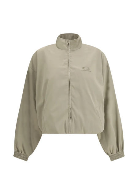  Balenciaga Logo-detail Bomber Jacket - Neutrals 