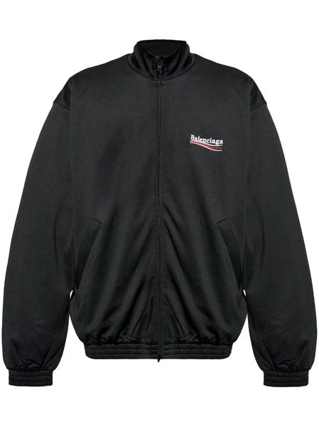 Balenciaga Political Campaign Jacket - Black 
