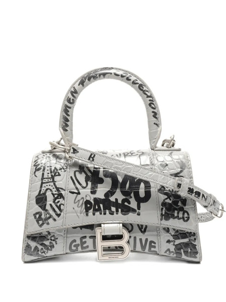  Balenciaga Pre-owned 2015-2025 Mini Graffiti Crossbody Bag - Grey 