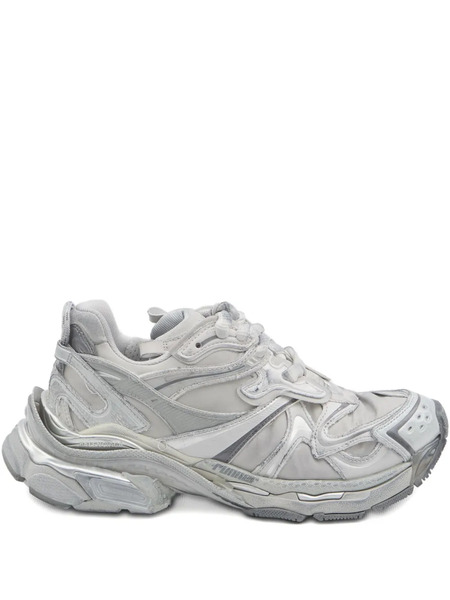  Balenciaga Runner 2 Printed-logo Sneakers - Grey 