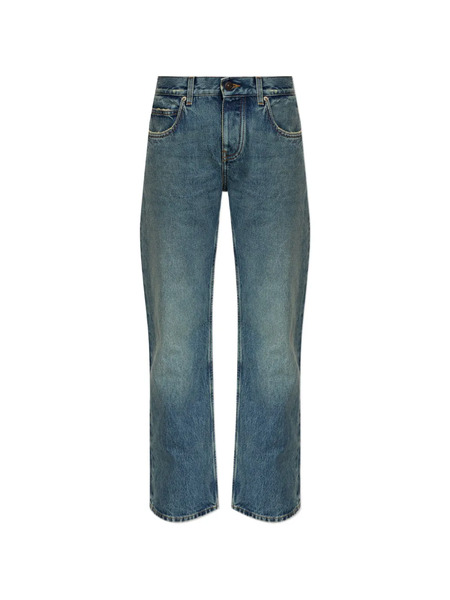 Balenciaga Stonewashed-effect Jeans - Blue 