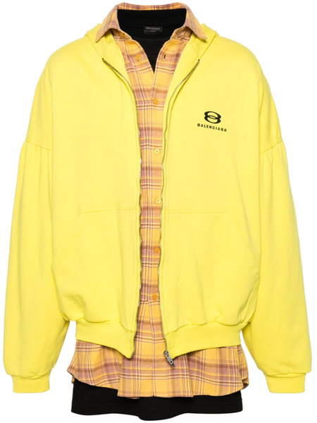  Balenciaga Unity Sports Icon Jacket - Yellow 