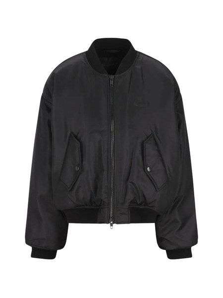  Balenciaga Zip-up Bomber Jacket - Black 