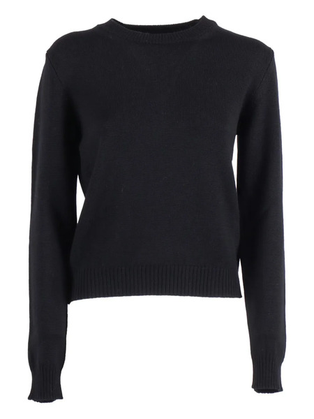  Ballantyne Crew-neck Wool Sweater - Black 