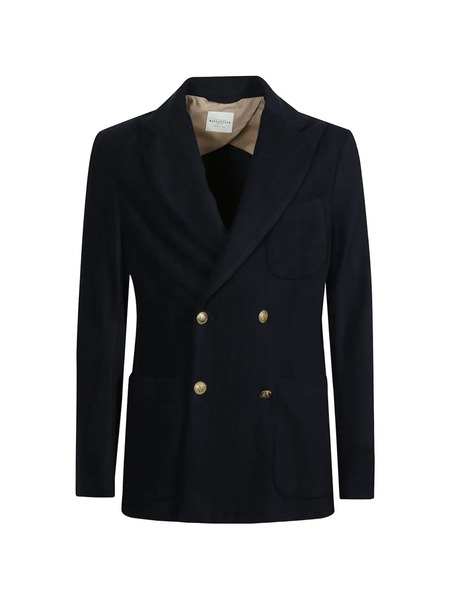  Ballantyne Double-breasted Blazer - Blue 