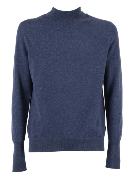  Ballantyne Mock-neck Sweater - Blue 