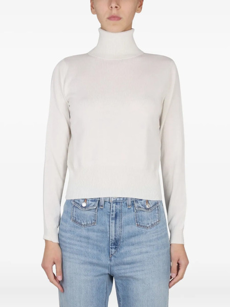  Ballantyne Turtleneck Sweater - White 
