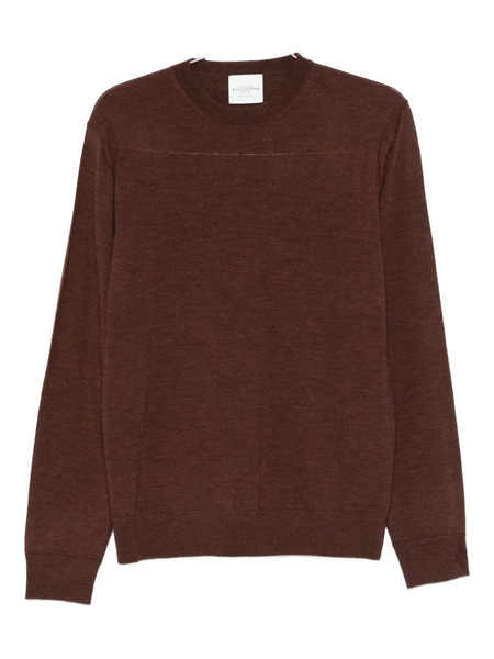  Ballantyne Wool Jumper - Brown 