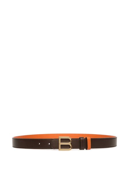  Bally B Twist Reversible Belt - Brown 