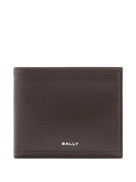  Bally Capitol Grained-leather Wallet - Brown 