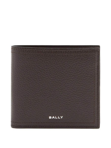  Bally Capitol Grained Leather Wallet - Brown 