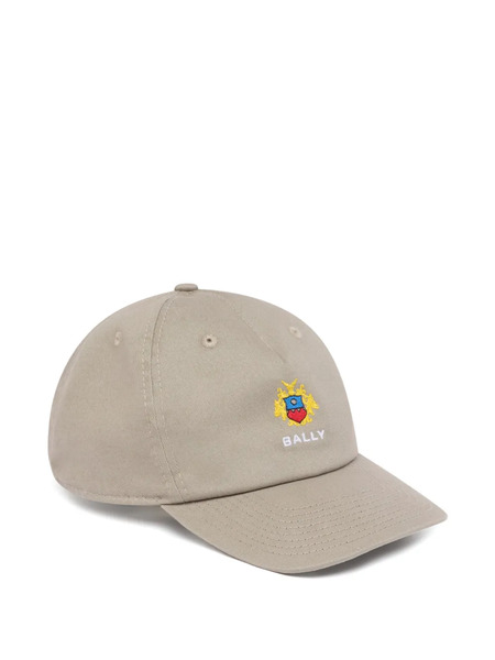  Bally Crest Baseball Cap - Grey 