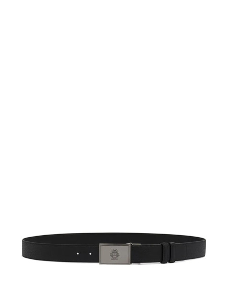  Bally Crest-plaque Reversible Belt - Black 