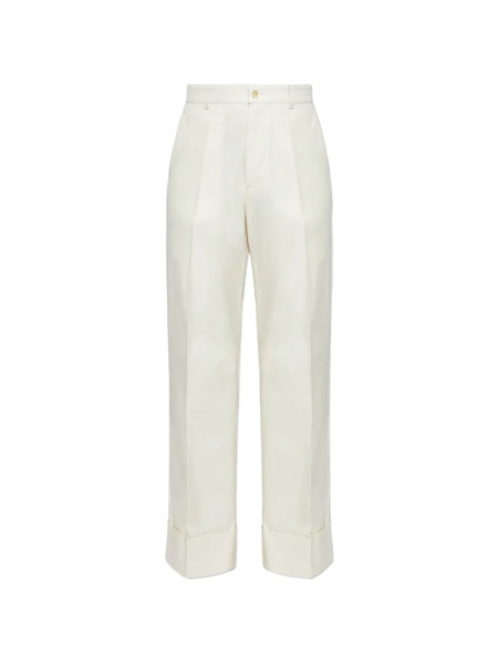  Bally Cuffed Trousers - Neutrals 