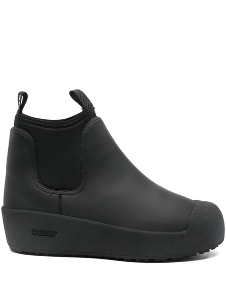 Bally Curling Pull-on Chelsea Boots - Black 
