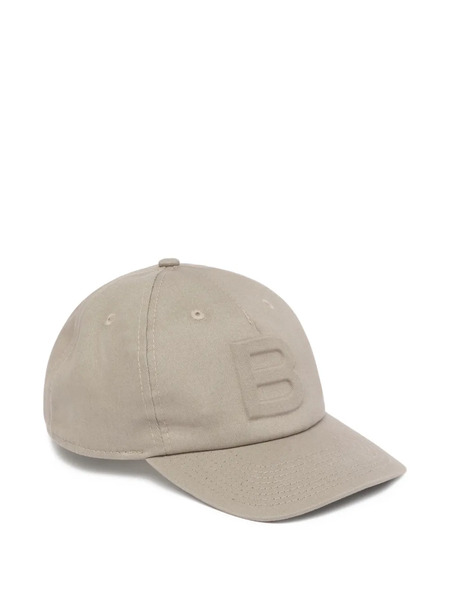  Bally Debossed-logo Cotton Baseball Cap - Grey 