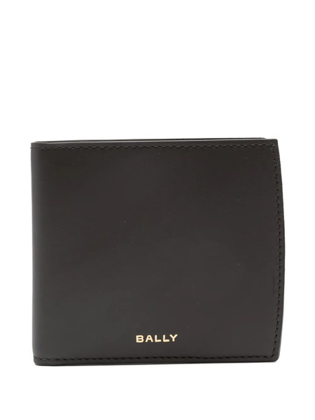  Bally Deco Logo-plaque Leather Wallet - Brown 