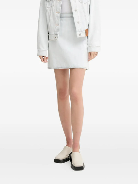  Bally Denim Mini Skirt - Blue 