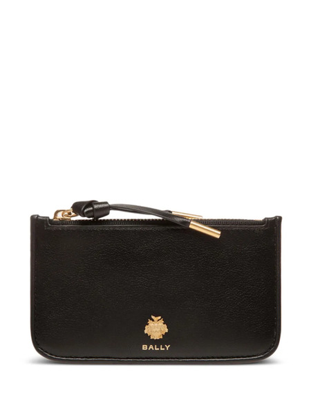  Bally Essential Leather Card Holder - Black 