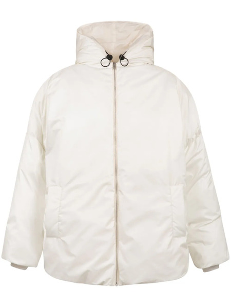  Bally Hooded Zip-up Jacket - White 