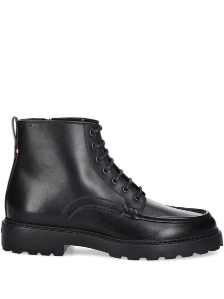  Bally Leather Boots - Black 