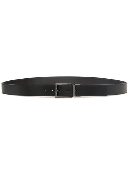  Bally Leather Bucket Belt - Black 