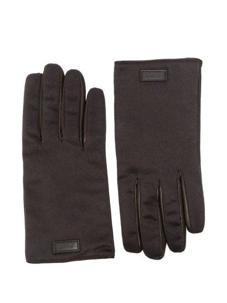  Bally Leather Gloves - Brown 
